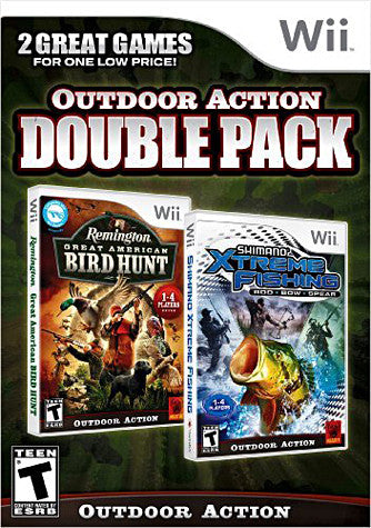 Remington Great America Bird Hunt / Shimano Xtreme Fishing (Dual Pack) (NINTENDO WII) NINTENDO WII Game 