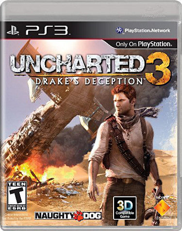 Uncharted 3 - Drake's Deception (PLAYSTATION3) PLAYSTATION3 Game 