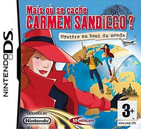 Mais Ou Se Cache Carmen Sandiego - Mystere Au Bout Du Monde (French Version Only) (DS) DS Game 