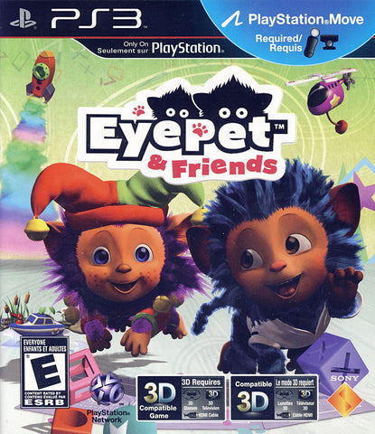 EyePet and Friends (Playstation Move) (Bilingual Cover) (PLAYSTATION3) PLAYSTATION3 Game 