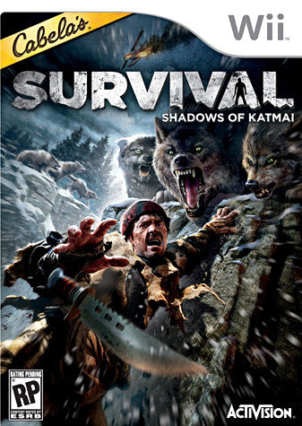 Cabelas Survival - Shadows of Katmai (NINTENDO WII) NINTENDO WII Game 