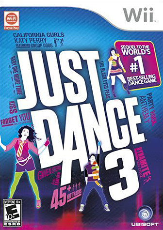 Just Dance 3 (NINTENDO WII) NINTENDO WII Game 