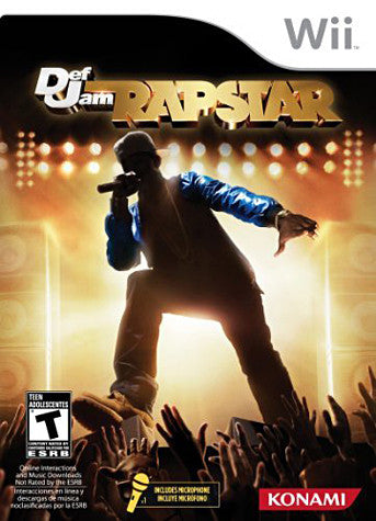 Def Jam Rapstar Bundle (Includes Microphone) (NINTENDO WII) NINTENDO WII Game 