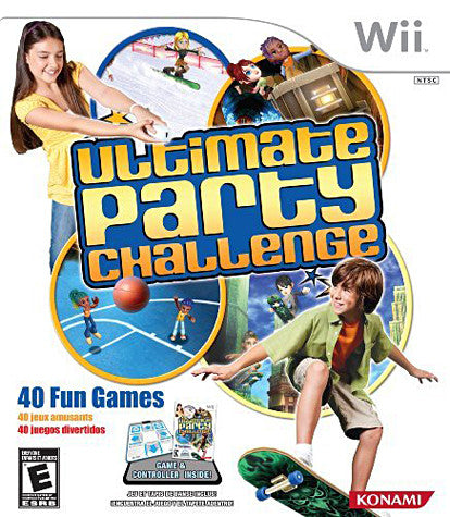Ultimate Party Challenge with Dance Pad Bundle (Includes Mat) (NINTENDO WII) NINTENDO WII Game 