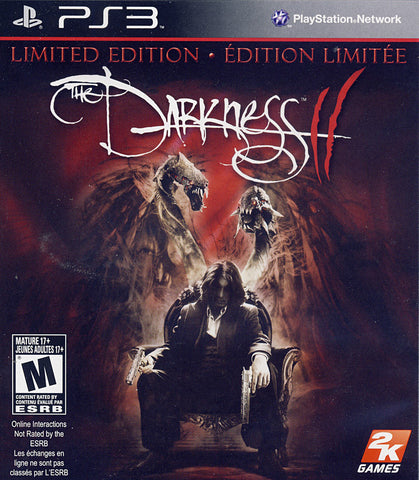 The Darkness II (2) - Limited Edition (Bilingual Cover) (PLAYSTATION3) PLAYSTATION3 Game 