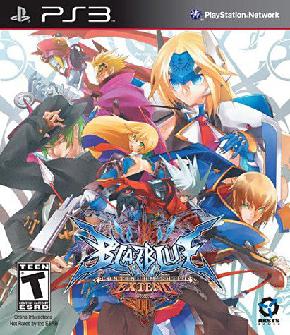 BlazBlue - Continuum Shift Extend (PLAYSTATION3) PLAYSTATION3 Game 