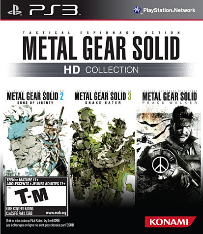 Metal Gear Solid HD Collection (PLAYSTATION3) PLAYSTATION3 Game 