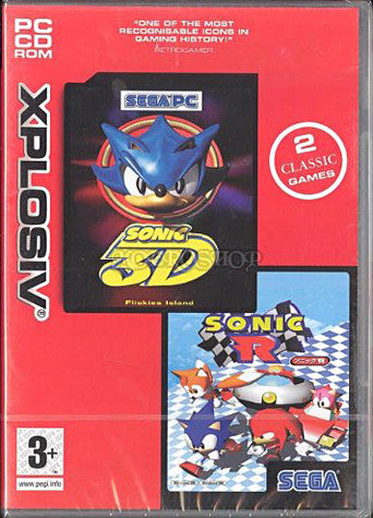 Sonic 3D Blast Flickies Island And Sonic R - Double Pack (PC) PC Game 