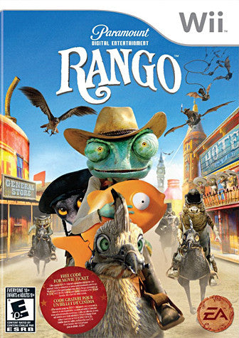 Rango (Bilingual Cover) (NINTENDO WII) NINTENDO WII Game 