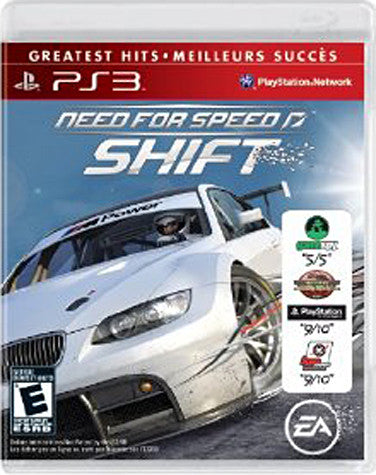 Need for Speed - Shift (Bilingual Cover) (PLAYSTATION3) PLAYSTATION3 Game 
