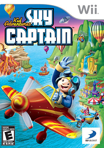 Kid Adventures - Sky Captain (Trilingual Cover) (NINTENDO WII) NINTENDO WII Game 