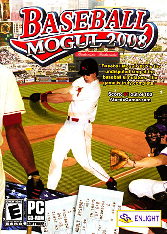 Baseball Mogul 2008 (PC) PC Game 