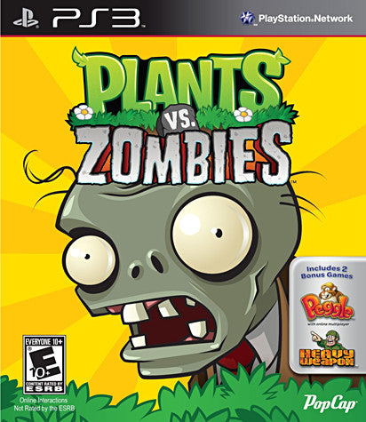 Plants Vs. Zombies (PLAYSTATION3) PLAYSTATION3 Game 