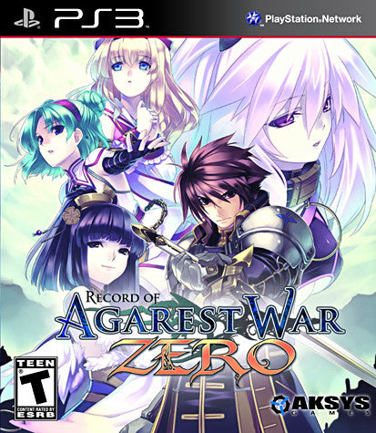 Record of Agarest War Zero (PLAYSTATION3) PLAYSTATION3 Game 