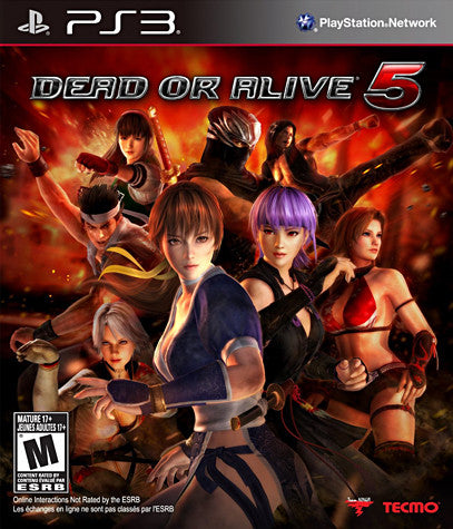 Dead Or Alive 5 (Bilingual cover) (PLAYSTATION3) PLAYSTATION3 Game 