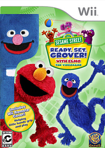Sesame Street - Ready, Set, Grover! (Remote Cover) (NINTENDO WII) NINTENDO WII Game 