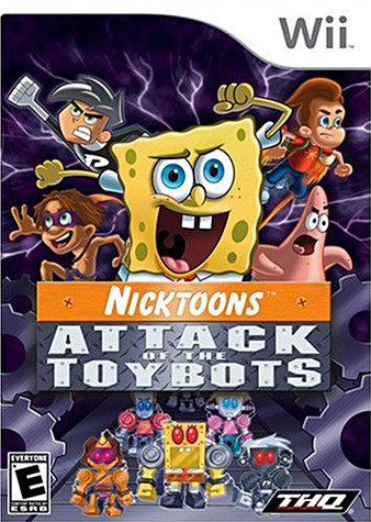 Nicktoons - Attack of the Toybots (NINTENDO WII) NINTENDO WII Game 