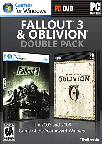 Fallout 3 And Oblivion (Double Pack) (PC) PC Game 
