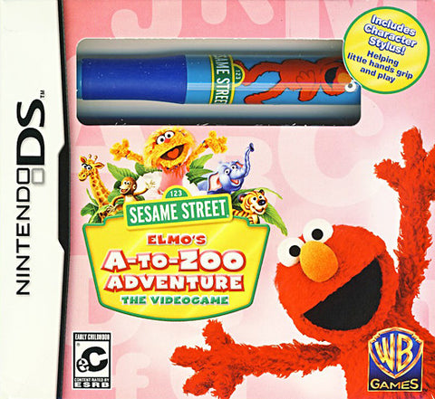 Sesame Street - Elmo's A-to-Zoo Adventure (With Stylus) (DS) DS Game 