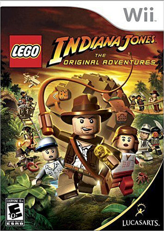 Lego Indiana Jones - The Original Adventures (NINTENDO WII) NINTENDO WII Game 