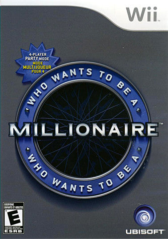 Who Wants to be a Millionaire (NINTENDO WII) NINTENDO WII Game 