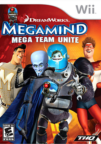 Megamind - Mega Team Unite (NINTENDO WII) NINTENDO WII Game 
