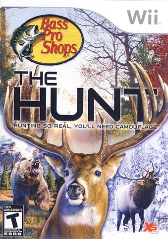 Bass Pro Shops - The Hunt (Bilingual Cover) (NINTENDO WII) NINTENDO WII Game 
