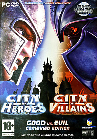 City of Heroes And City of Villains (Combined Edition) (European) (PC) PC Game 