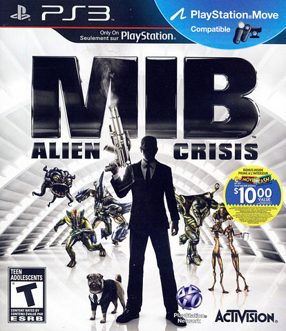 Men In Black - Alien Crisis (PLAYSTATION3) PLAYSTATION3 Game 