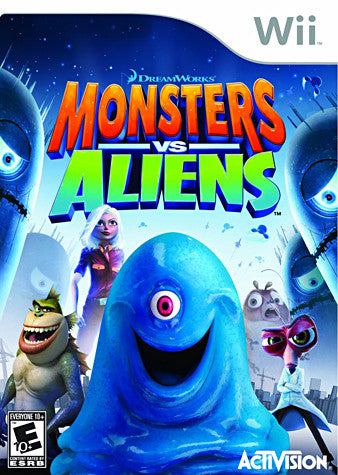 Monsters VS Aliens (NINTENDO WII) NINTENDO WII Game 