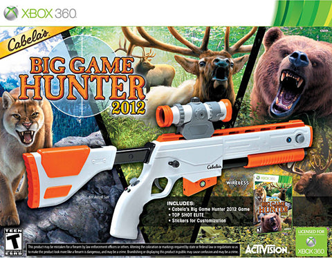 Cabela's Big Game Hunter 2012 with Top Shot Elite (Bundle) (XBOX360) XBOX360 Game 