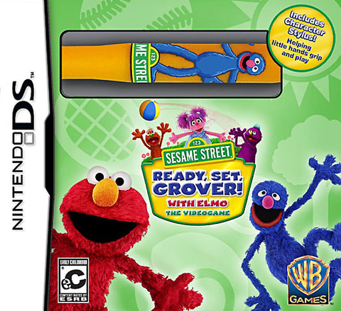 Sesame Street - Ready, Set, Grover! (Plus Stylus) (DS) DS Game 