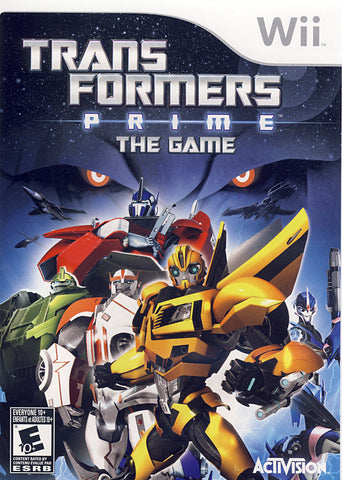 Transformers Prime - The Game (NINTENDO WII) NINTENDO WII Game 