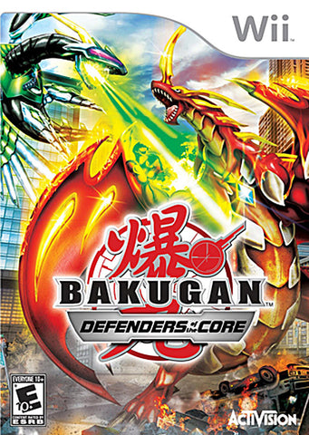Bakugan Battle Brawlers - Defenders of the Core (NINTENDO WII) NINTENDO WII Game 