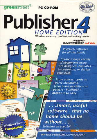 Publisher 4 - Home Edition (PC) PC Game 