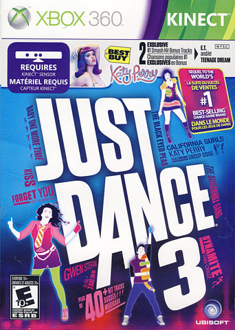 Just Dance 3 with Katy Perry Bonus Tracks (XBOX360) XBOX360 Game 