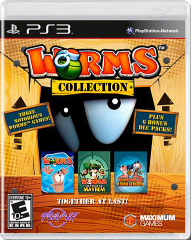 Worms Collection (PLAYSTATION3) PLAYSTATION3 Game 