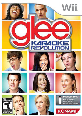 Karaoke Revolution Glee (Game Only) (NINTENDO WII) NINTENDO WII Game 