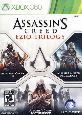 Assassin s Creed - Ezio Trilogy (Trilingual Cover) (XBOX360) XBOX360 Game 