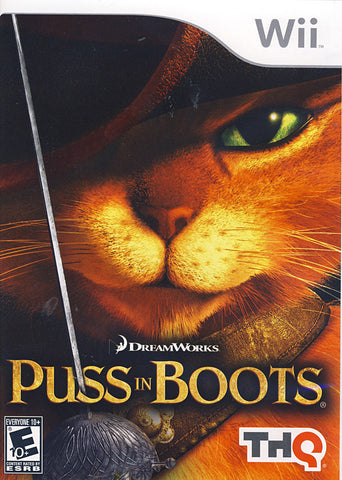 Puss in Boots (NINTENDO WII) NINTENDO WII Game 
