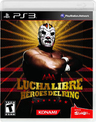 Lucha Libre AAA - Heroes Del Ring (Trilingual Cover) (PLAYSTATION3) PLAYSTATION3 Game 