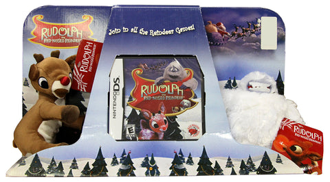Rudolph - The Red-Nosed Reindeer Plush (Bundle) (DS) DS Game 