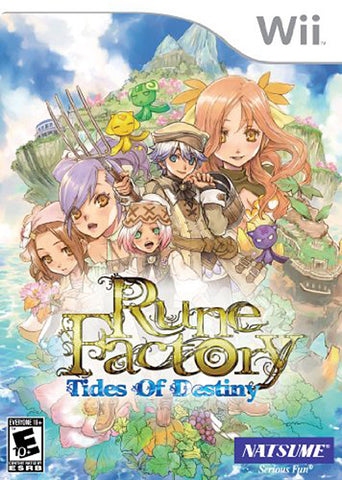 Rune Factory - Tides of Destiny (NINTENDO WII) NINTENDO WII Game 