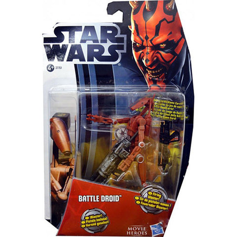 Star Wars Action Figure - Battle Droid (MH04 Red Version) (Toy) (TOYS) TOYS Game 