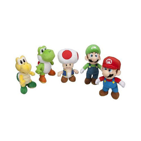 Super Mario Plush - 5 Pack Collection (Toy) (TOYS) TOYS Game 