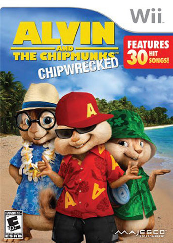 Alvin And The Chipmunks - Chipwrecked (NINTENDO WII) NINTENDO WII Game 