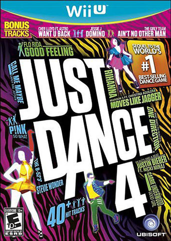 Just Dance 4 (NINTENDO WII U) NINTENDO WII U Game 
