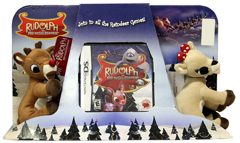 Rudolph and Clarice - The Red-Nosed Reindeer Plush (Bundle) (DS) DS Game 