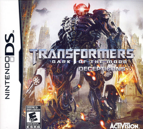 Transformers: Dark of the Moon - Decepticons (Bilingual Cover) (DS) DS Game 