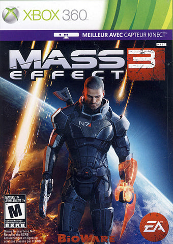 Mass Effect 3 (French Version Only) (XBOX360) XBOX360 Game 